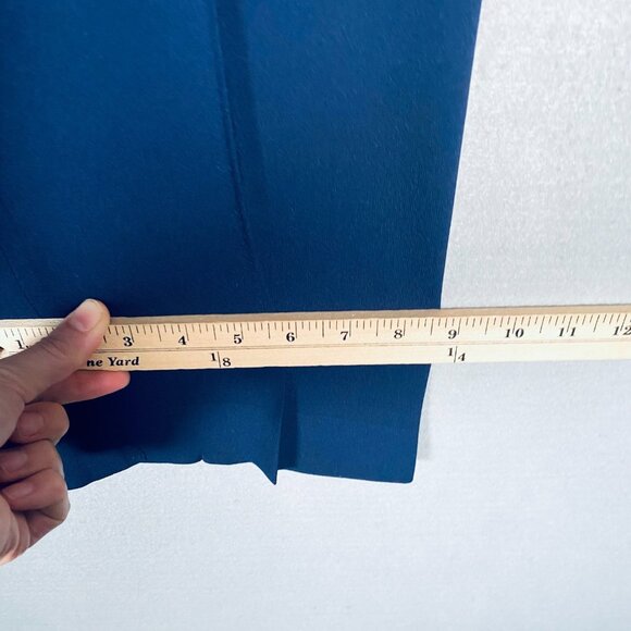 Aritzia Babaton Dress Plant Womens 10 Blue Pull On Capsule Career Minimalist - Picture 8 of 13